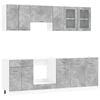 vidaXL Komplet kuhinjskih omaric Lyon 8 pcs 240 x 46 x 81,5 cm