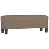 vidaXL Klop taupe 100x35x41 cm blago
