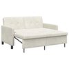 vidaXL Sofa postelja Krem Blago