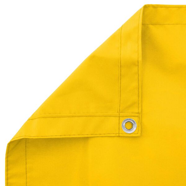 vidaXL Balconska mreža Rumena 90 x 200 cm PU premazan oxford alu