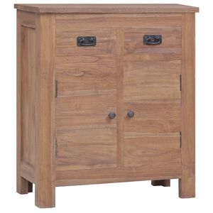 vidaXL Komoda 65x30x75 cm trdna tikovina