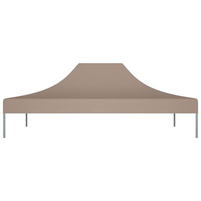 vidaXL Streha za vrtni šotor 4,5x3 m taupe 270 g/m²