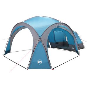 vidaXL Stranska &scaron;otor Modra 643 x 408 x 260 cm Poliester in jeklo
