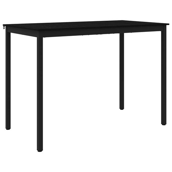 vidaXL Stoječ miza za bar Konstruiran les