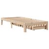 vidaXL Posteljni okvir s predali 75x190 cm trdna borovina