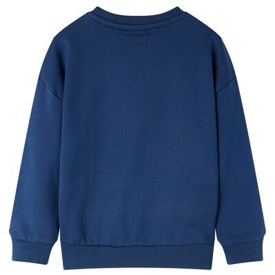 Otroški pulover mornarsko moder 92