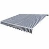 vidaXL Ročno zložljiva tenda 300 cm modro/bela