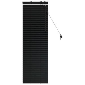 vidaXL Venecijanska žaluzija Črna 40 x 130 cm 35 mm