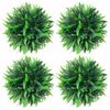 vidaXL Umetni pu&scaron;pani okrogli 4 kosi 15 cm