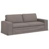 vidaXL Kavč 2 pcs Taupe 182 x 80 x 82 cm blago