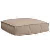 vidaXL Blazina Oxford tkanina Taupe 60 x 60 x 12 cm
