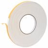 vidaXL Samolepilni pena trak Bela 10mm x 10m CR pena