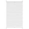 Plise Harmonika Zavese velikost 70 x 150 cm Bele barve