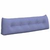 vidaXL Poglavni vzglavnik Jeans modra 160 x 24 x 50 cm blago