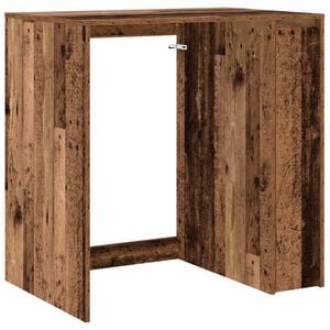 vidaXL Omara za pralni stroj Star les 87 x 60 x 89 cm Inženirski les