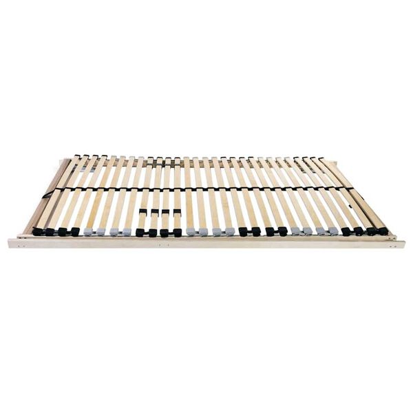 vidaXL Lamelni podstavek Rjava 70 x 190 cm Masiven bukov les