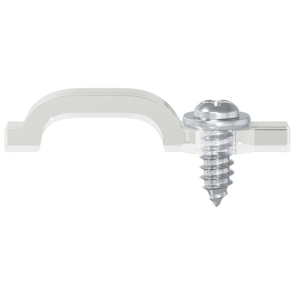 vidaXL LED stranske sponke 2 pcs Transparentno 23,8 x 7,3 x 4,3 mm