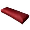 vidaXL Oblazinjena blazina za hrbet vinsko rdeče barve 120x40x10 cm