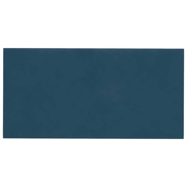 vidaXL Stenska glavna postelja 12 pcs Modra 30 x 15 cm Žamet