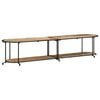 vidaXL TV omarica 200x42x40 cm trden robusten mangov les