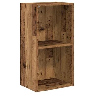 vidaXL Knjižna omara starinski les 40x30x77 cm inženirski les