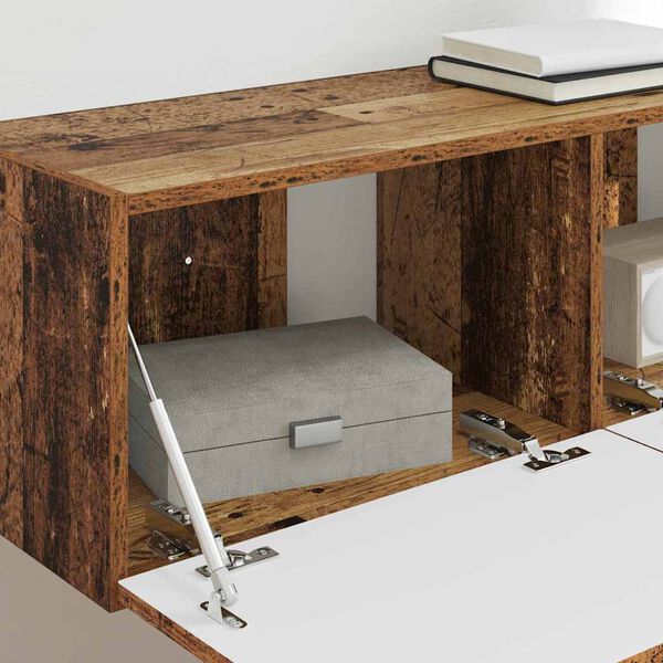 vidaXL TV stenska omara 2 pcs Star les 98 x 31 x 29,5 cm