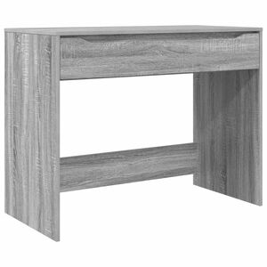 vidaXL Miza Siva Sonoma 100 x 50 x 78 cm Konstruirano leseno