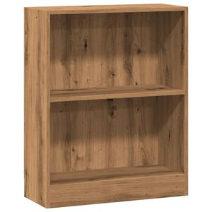vidaXL Knjižna omara artisan hrast 60x24x76 cm inženirski les