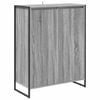 vidaXL Omara za čevlje Siva Sonoma 79 x 36 x 100 cm Inženirski les