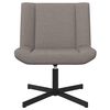 vidaXL Vrtljiv stol Taupe 63 x 75 x 76 cm blago