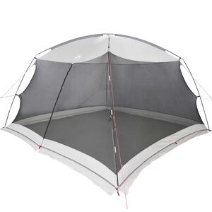 vidaXL &Scaron;otor z mrežo proti komarjem s streho Siva 380 x 380 x 225 cm