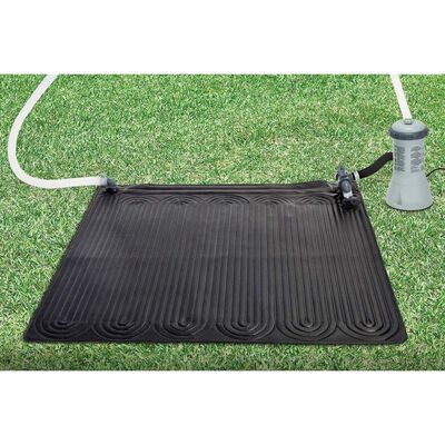 Intex Solarna grelna plošča PVC 1,2x1,2 m črn 28685