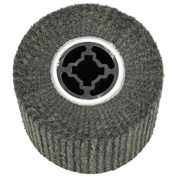 vidaXL Brusni valji 3 pcs Črna 12 x 12 x 10 cm Sintetična vlakna