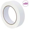 vidaXL Maskirni trakovi za slikarje 50 pcs Bela 30mm x 50m Papir