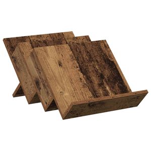 vidaXL Regal za revije Star les 53 x 40 x 28,5 cm Inženirski les