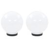 vidaXL LED okrogle svetilke 2 kosa krogla 20 cm PMMA