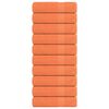 vidaXL Kopalne brisače FROGN 10 kosov oranžne 100x150 cm 360 g/m&sup2;