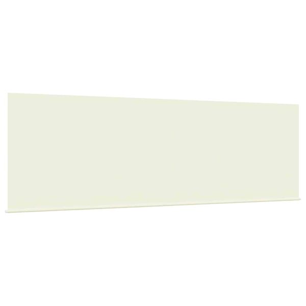 vidaXL Retraktilna tenda krema 350 x 200 cm Poliester in aluminij