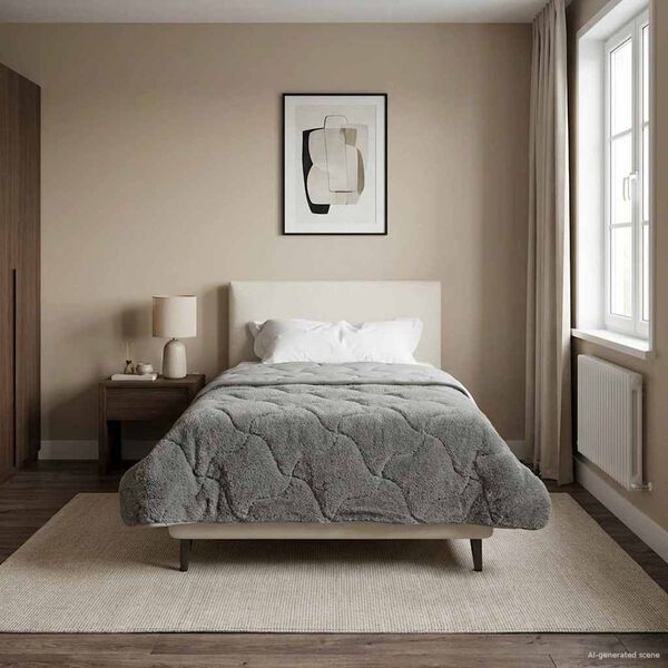 vidaXL Polna celoletna prevleka &Scaron;onerisan Antracit 140 x 220 cm