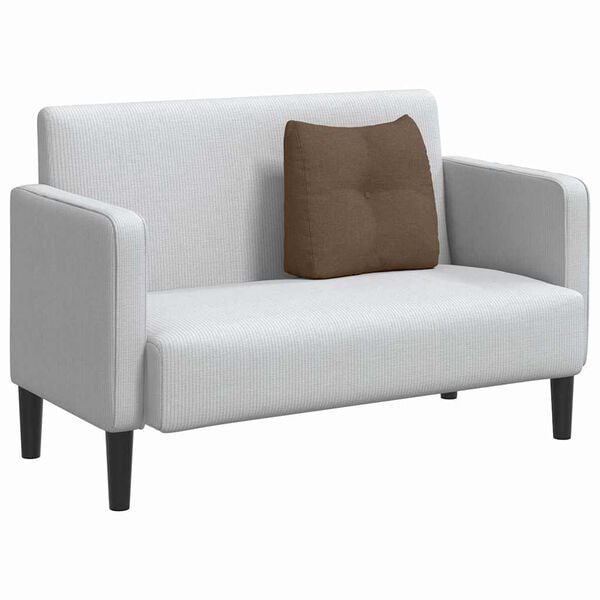 vidaXL Poglavni vzglavnik Rjava 45 x 24 x 50 cm blago