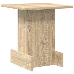 vidaXL Stranska miza Sonoma hrast 35,5 x 35 x 40 cm Inženirski les