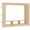 vidaXL TV omarica sonoma hrast 152x22x113 cm inženirski les