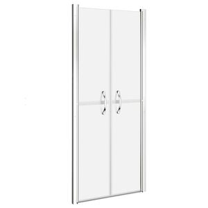 vidaXL Vrata za tu&scaron; mlečna ESG 71x190 cm