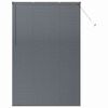 vidaXL Venecijanske žaluzije Temno siva 220 x 140 cm Aluminij