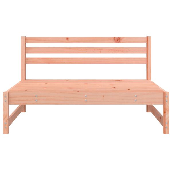 vidaXL Vrtni sredinski kavč 120x80 cm trden les douglas