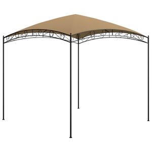vidaXL Paviljon 3x3x2,65 m taupe 180 g/m&sup2;