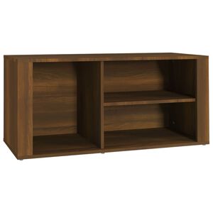 vidaXL Omarica za čevlje rjav hrast 100x35x45 cm inženirski les
