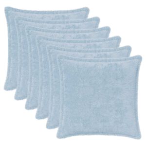 vidaXL Prevleka za blazino 6 kos HOUTEN Svetlo modra 30 x 30 cm