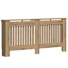 vidaXL Pokrov radiatorja Artisan hrast 172 x 19 x 81,5 cm