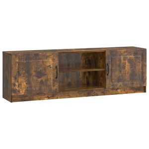 vidaXL TV omarica Dimljen hrast 150 x 31 x 47 cm Inženirski les